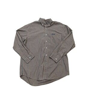 Chaps Ralph Lauren Mens Plaid Flannel L G Cotton Polyester Long Sleeve